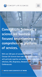 Mobile Screenshot of conceptlifesciences.com
